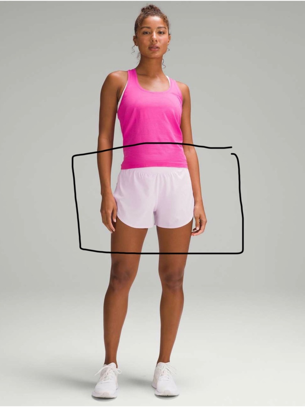 Fast and Free Reflective High Rise Classic-Fit Short 3”